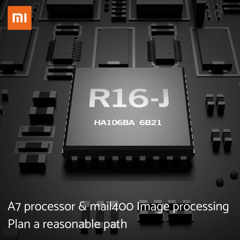 Plaza Xiaomi робот пылесос для уборки и развертки 0 6 1L 3 Режим СПД навигации лазера 2100Pa