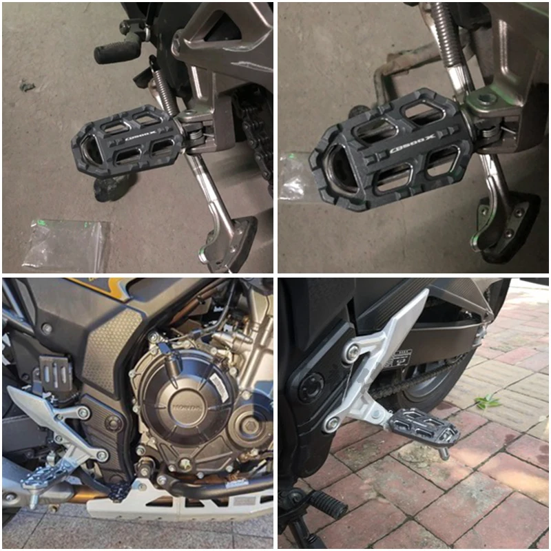 Подходит для Honda CB500X cb500x 2014-2020 2015 2016 2017 2018 2019 алюминий CNC мотоциклетная широкая