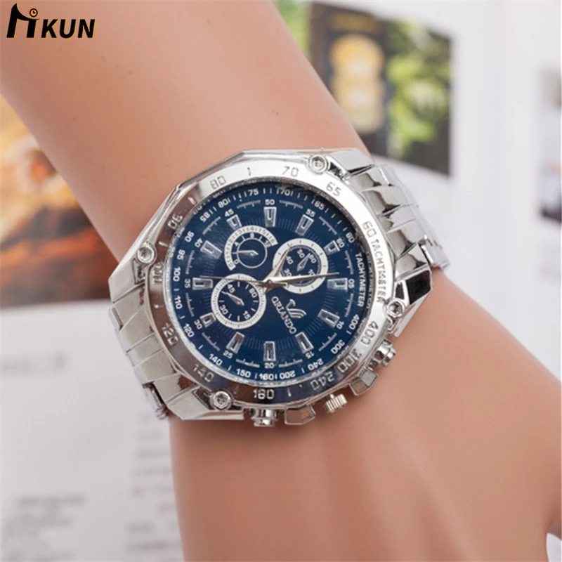 2019 Relogio Masculino Топ бренд Роскошные мужские часы Reloje модные спортивные кварцевые