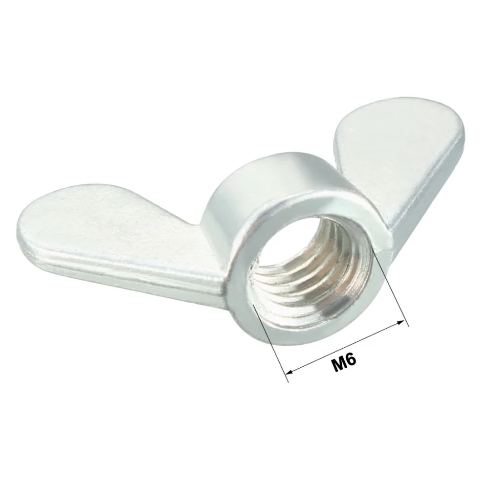 20 шт. гайки-бабочки M4 M5 M6 M8