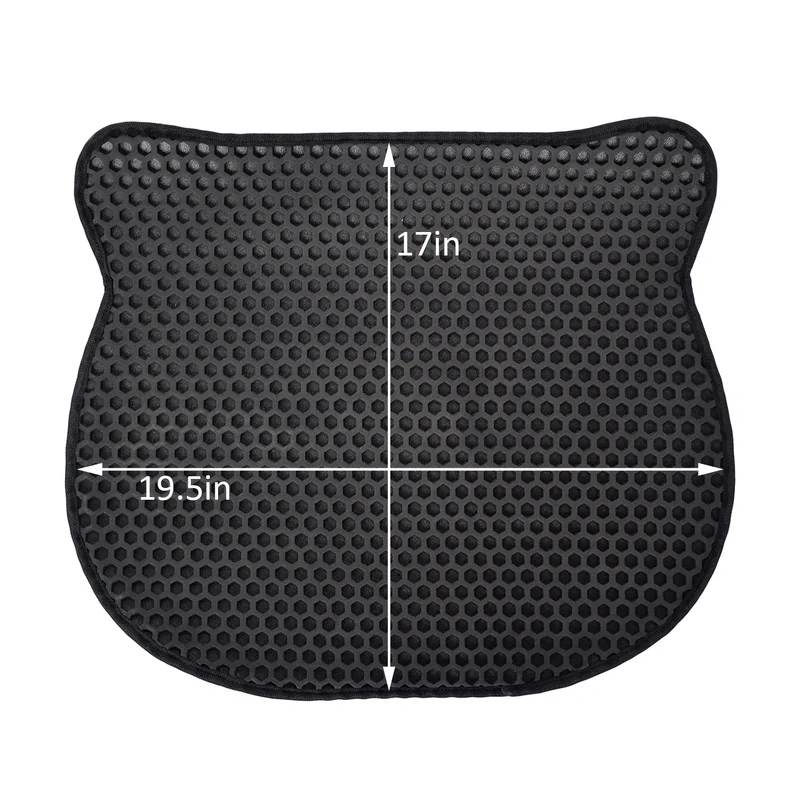 Водостойкий коврик для кошачьих туалетов экологичный домашний котят с