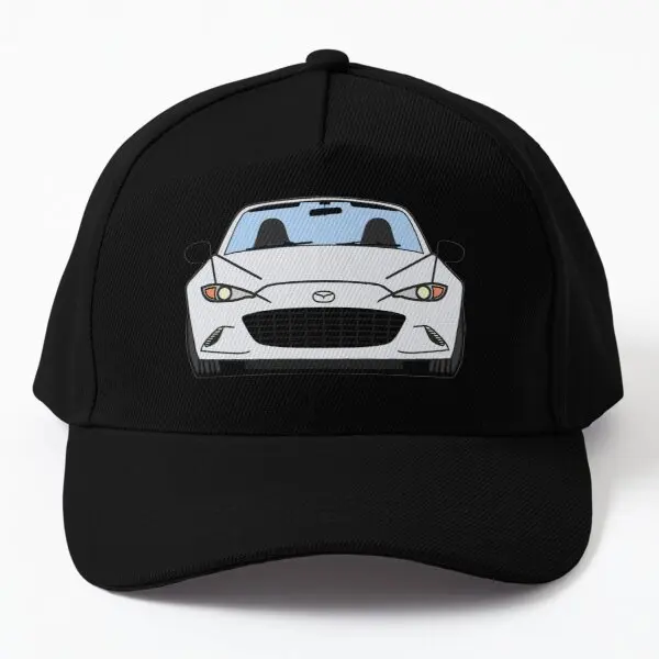 

Crystal White Pearl Mica Nd Miata Roadst Baseball Cap Hat Outdoor Casual Black Fish Bonnet Casquette Sun Women Snapback