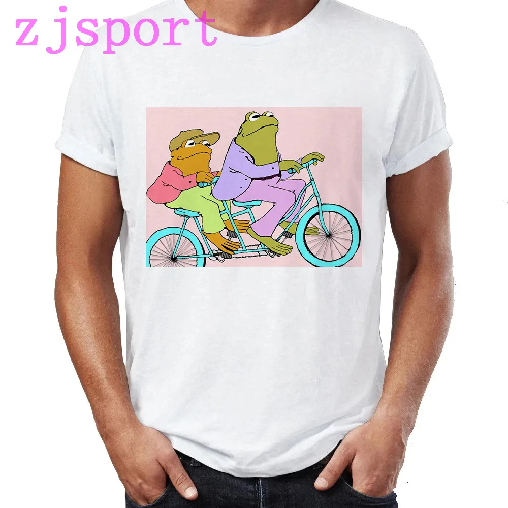 Футболка в стиле Харадзюку с принтом лягушка и жаба|Футболки| |