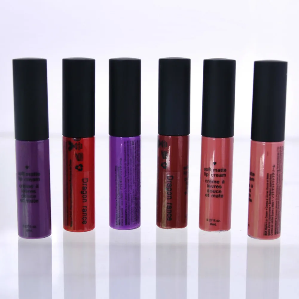 Матовая губная помада макияж увлажняющая бархатная для женщин водостойкая