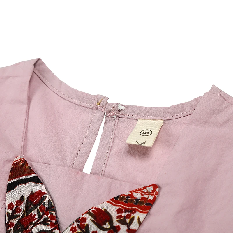 Платье принцессы в иностранном стиле для девочек Новинка 2020 года Летнее Детское