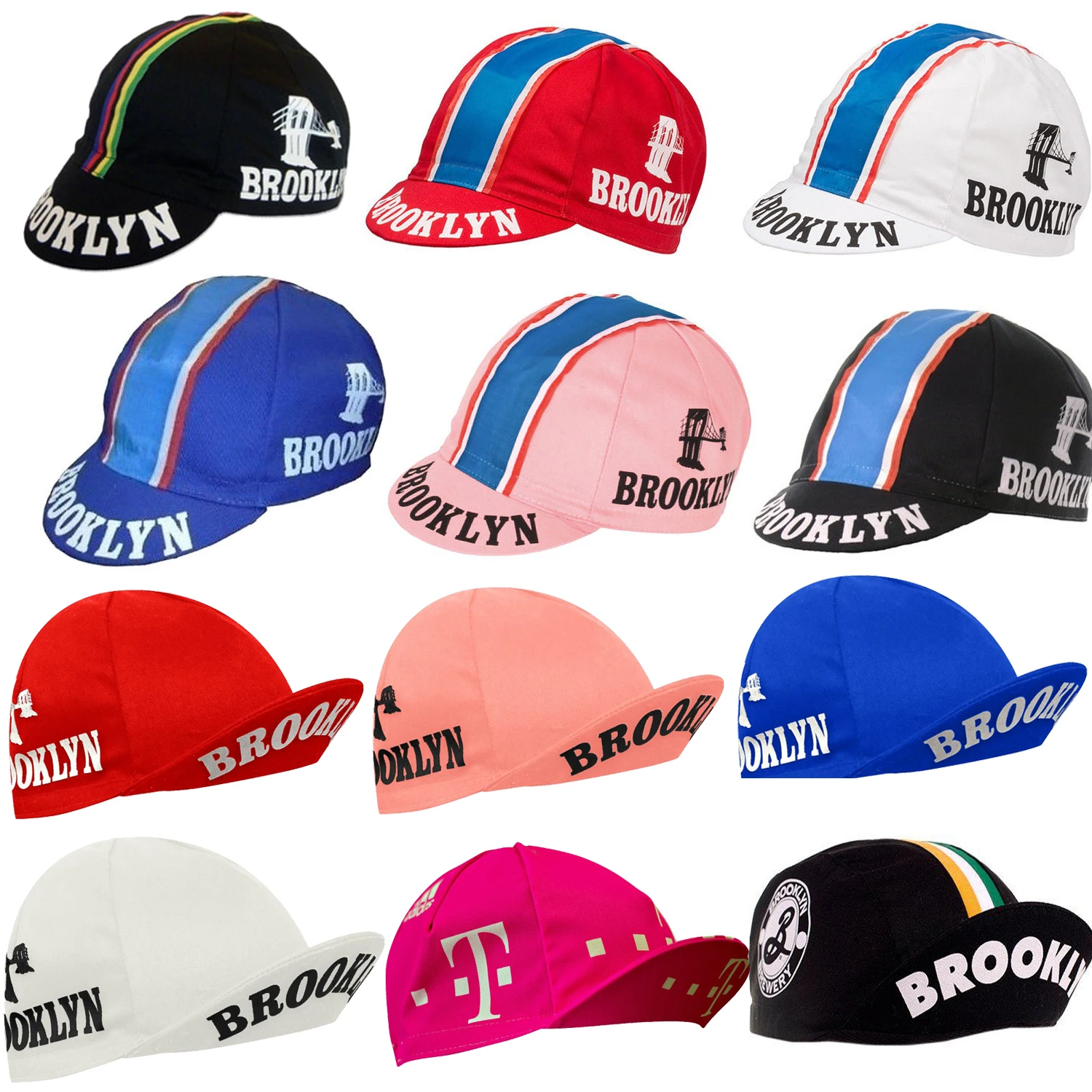 Ретро Для мужчин и женщин 17 видов стилей Велоспорт шапки/шарфы/Головные уборы