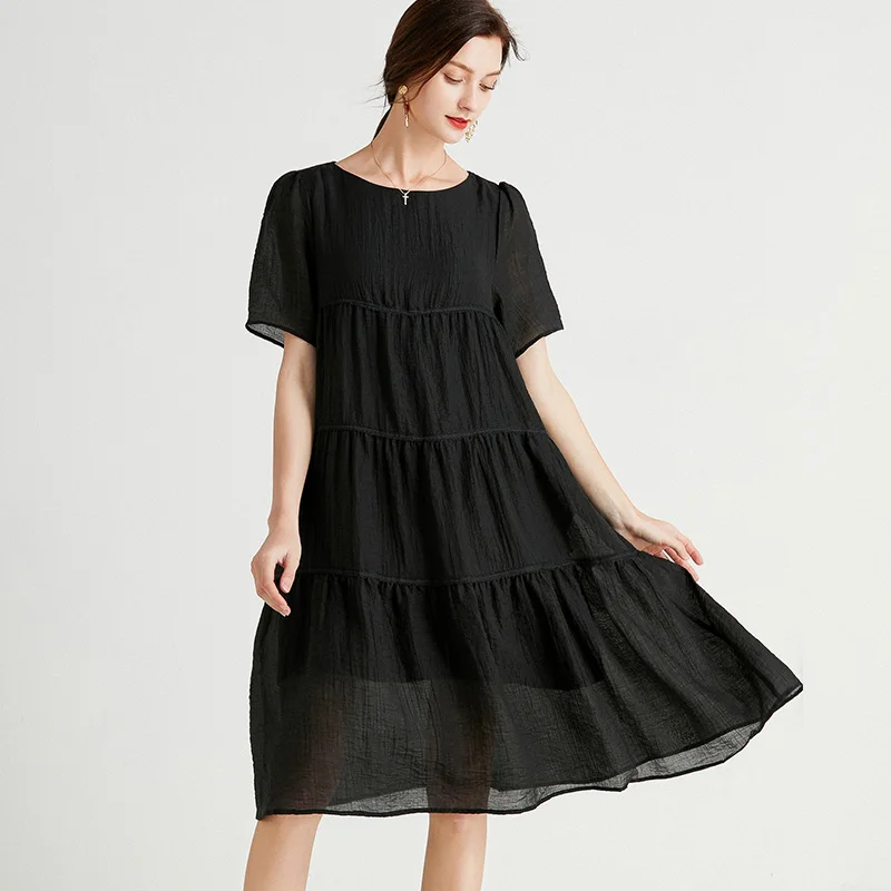 Vestido de fiesta de talla grande para mujer, vestido de noche Formal, ceñido, de cintura alta, con volantes rosas, Sexy, elegante, para verano, 2021