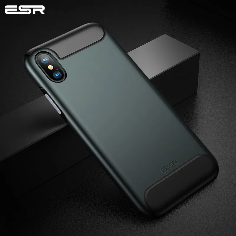 Роскошный двойной чехол ESR из поликарбоната+ ТПУ для iPhone 7 Plus 8 Plus, прочный защитный чехол для телефона, чехол для iPhone X 7 8, чехол