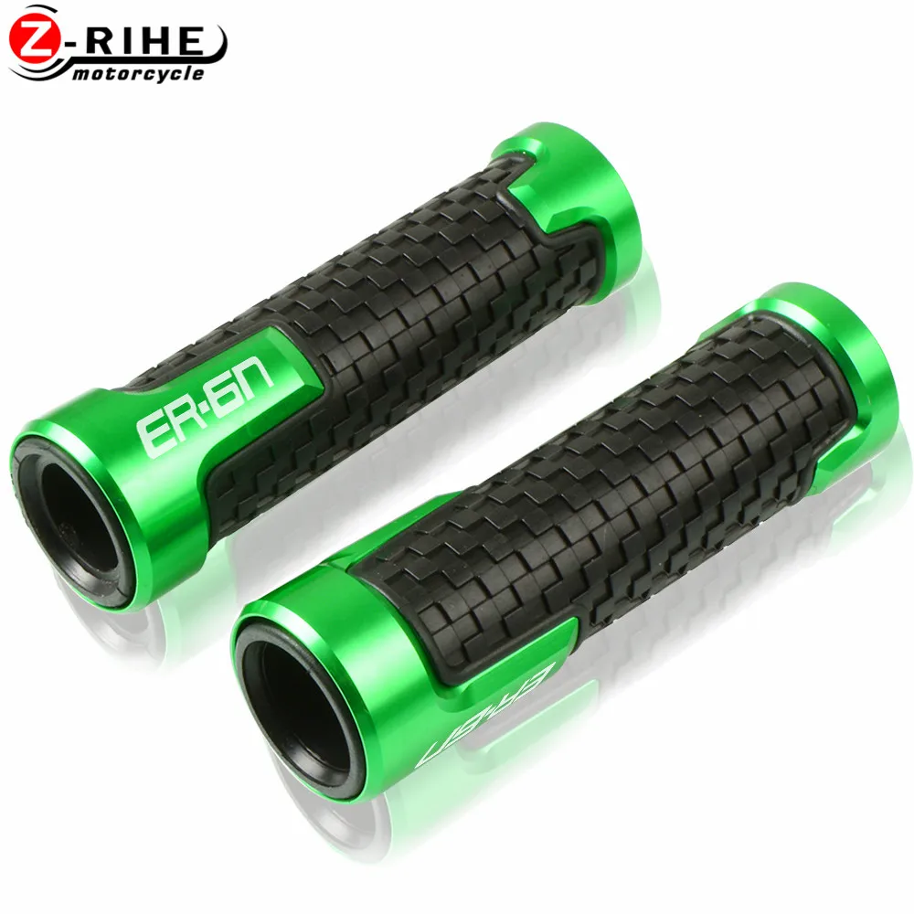 Резиновые универсальные Мотоциклетные аксессуары для Kawasaki ER6N ER 6 N 7/8 дюйма 22 мм