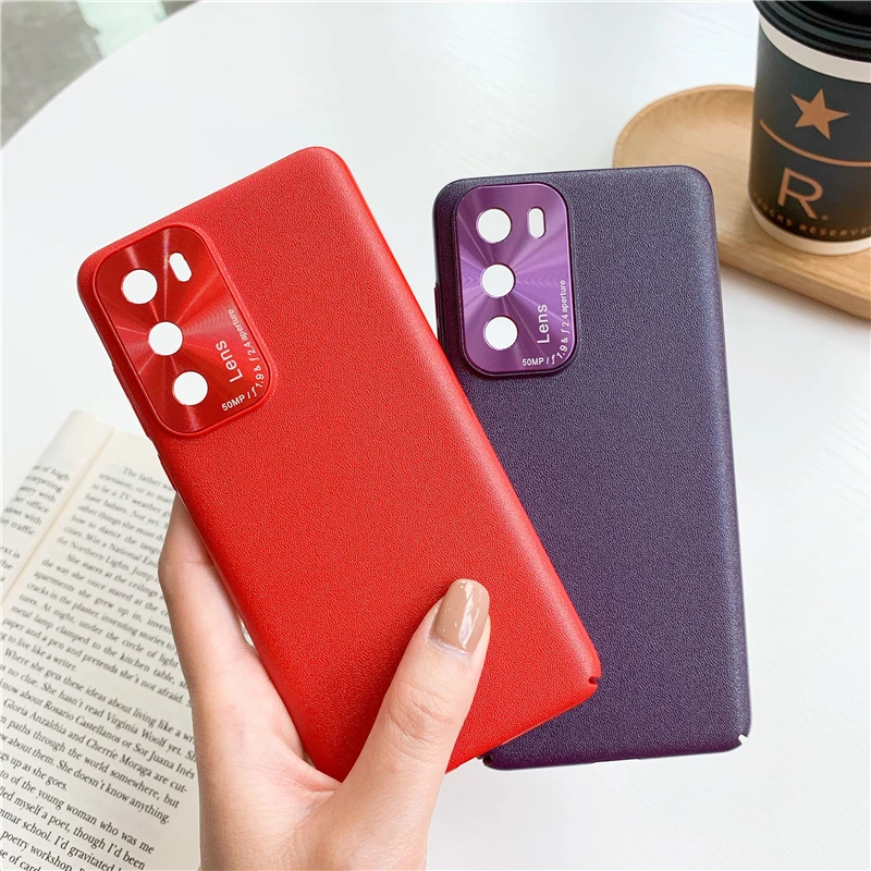 

Camera Lens Protection Case For Huawei Mate 30 P30 P40 Pro Luxury PC Leather texture Case Huawei Nova7 6 SE Honor 30S Case Couqe
