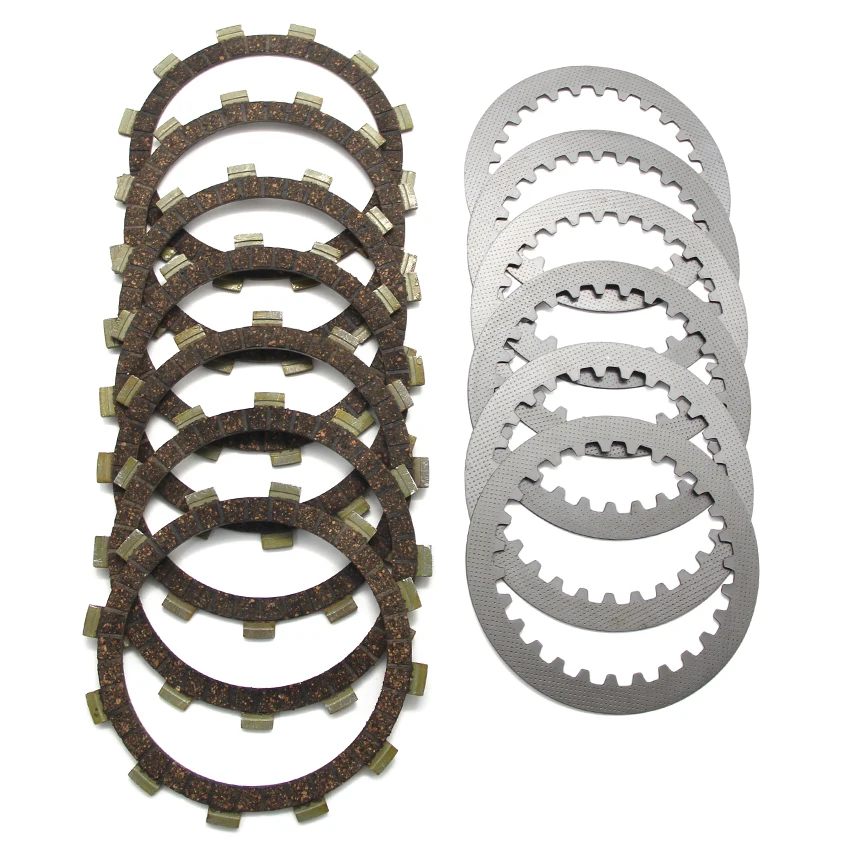 

Motorcycle Clutch Friction Disc Plate Kit For Yamaha XS750 1977 1978 1979 SE 371-16325-00 4H7-16321-02