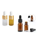 1 шт. 3 мл10 мл Стекло эфирное масло бутылки для капельницы пустые суб-бутылки химические реагенты для Пипетка для жидкости бутылка капельницы, Прямая поставка