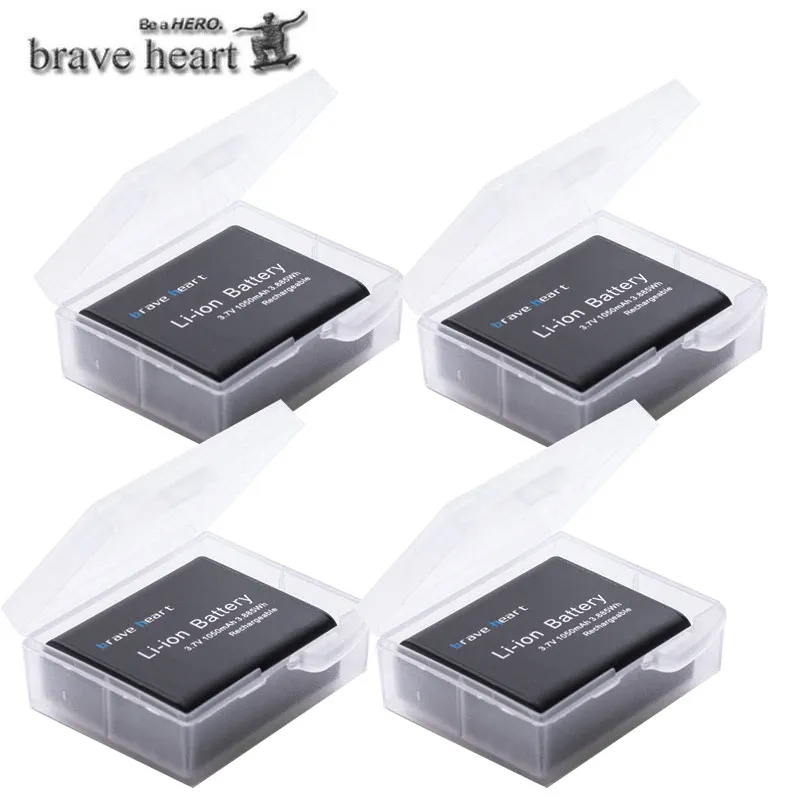 5x SJ4000 PG1050 Батарея акумуляторная батарея+ светодиодный 3 слота USB Зарядное устройство для спортивной экшн-камеры SJCAM SJ4000 SJ5000 eken M10 4K H8 H9 GIT-LB101 GIT PG900 - Цвет: 4battery