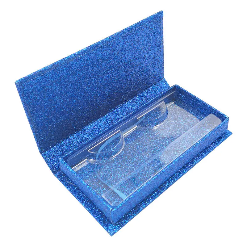10RectangleBlue Mangodot 10 шт. норковые накладные ресницы книга индивидуальная упаковка магнитные подарочные коробки алмазные ресницы чехол s посылка Макияж Косметический Чехол - Цвет: 10RectangleBlue