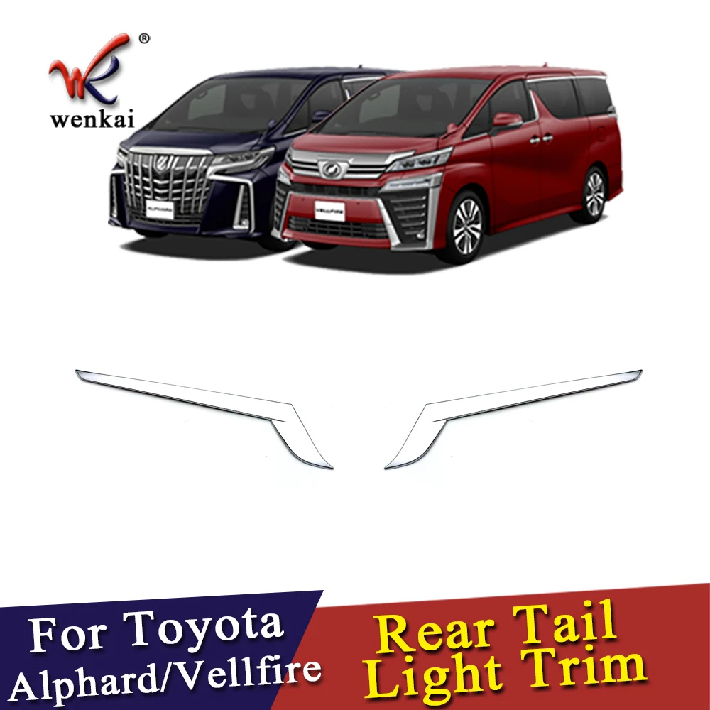 Задний задний светильник накладка на ленту лампы для Toyota Alphard Vellfire 30 2016 2017 2018