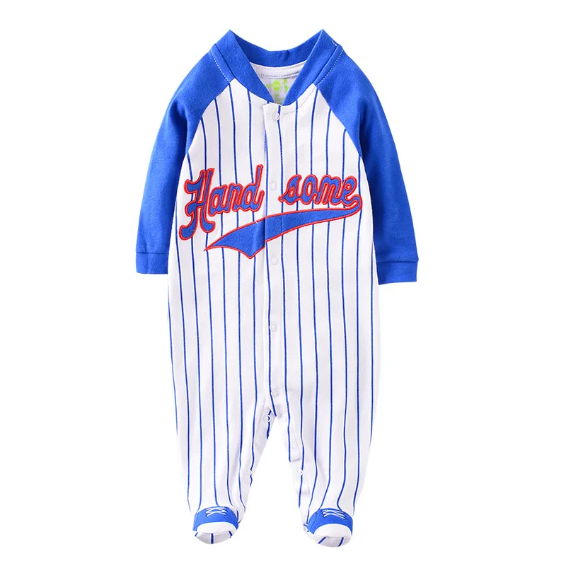 Осень 2019 детская одежда новые детские комбинезоны для новорожденных с длинным