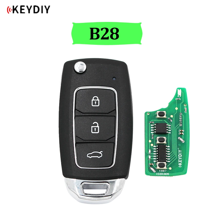 Универсальный пульт дистанционного управления KEYDIY с 3 кнопками B28 для KD900 + URG200 KD X2