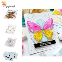 big butterfly cutting dies stamps stencil hot foil scrapbook diary decoration stencil embossing template diy greeting card
