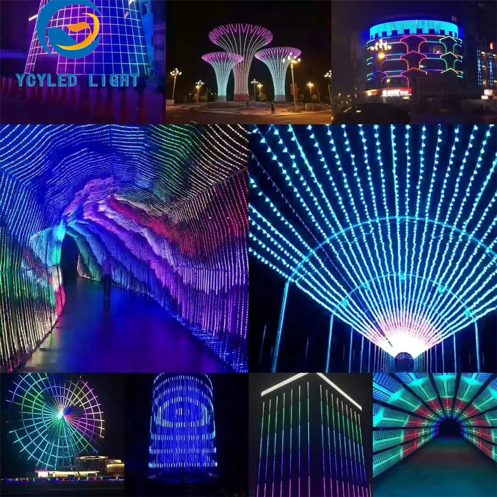 SM16703 WS2811 Addressable Rgb Led Strip 60 leds/M 12V digital 5050 programable 5M Smart Pixel Led Tape for led madrix project