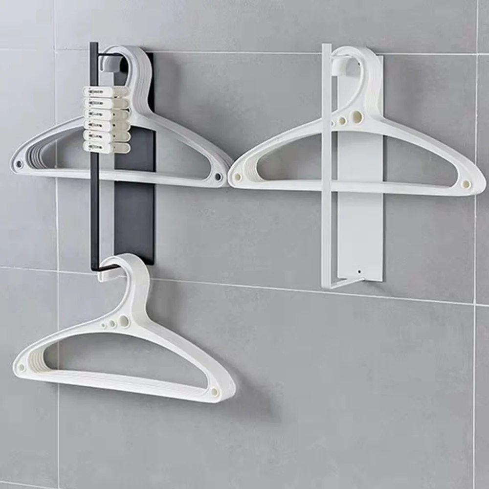 

No-Punching Hanger Rack Multifunctional Storage Holder Home Hanger Rack