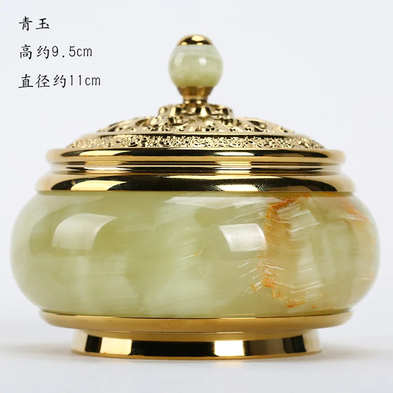 

Ash Tray Buddha Incense Burner Creative Marble Lotus Incense Smoke Fountain Aroma Burner Quemador Incienso Home Decor EA6XXL