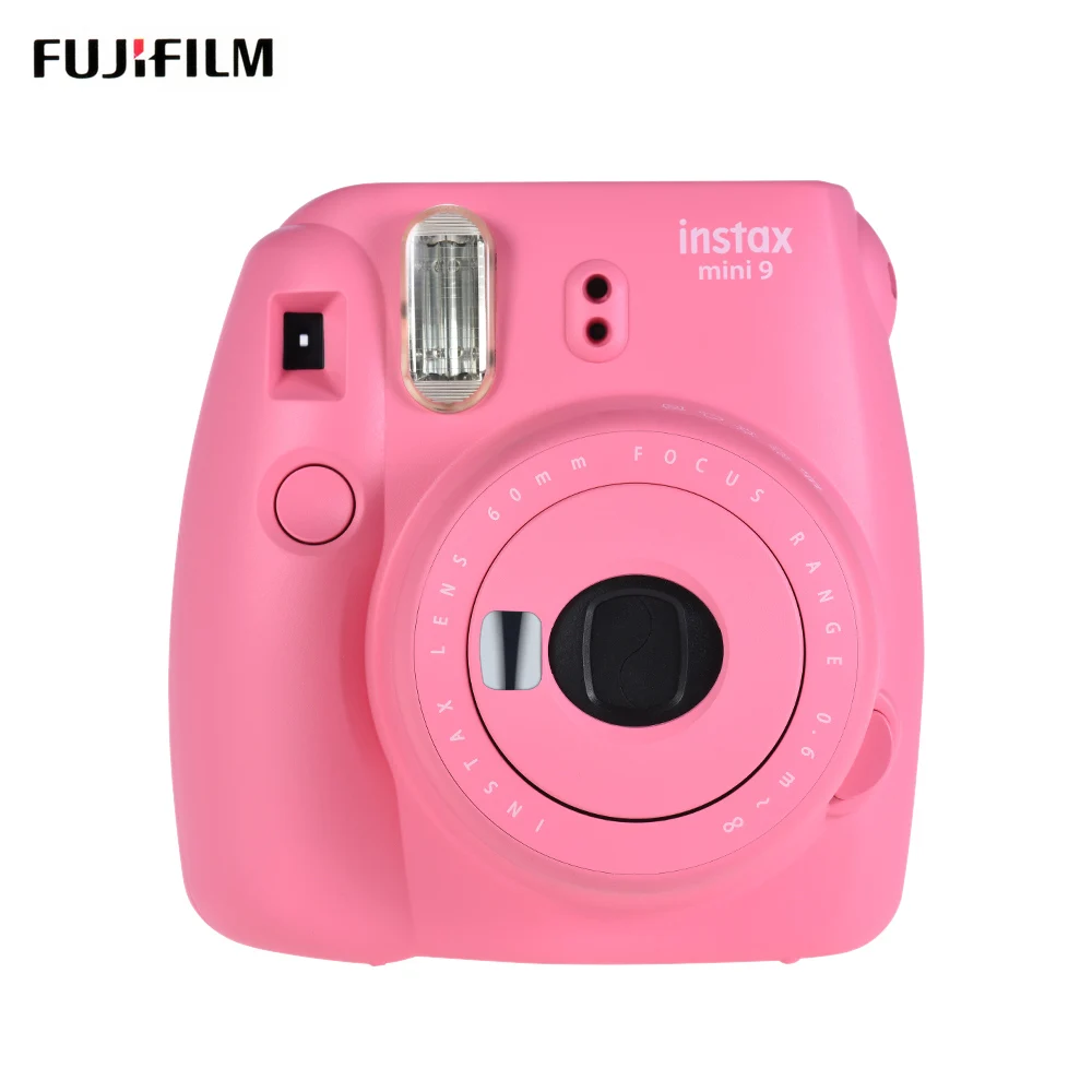 Pink Новинка 5 цветов Fujifilm Instax Mini 9 мгновенная камера фото камера+ 80 листов фотобумага Аксессуары для фотографии - Цвет: Pink