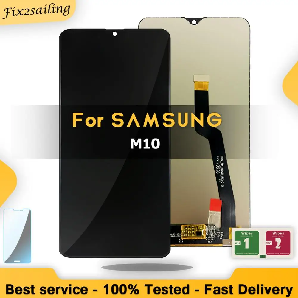 Супер AMOLED дисплей сенсорный экран для samsung Galaxy M10 2019 SM 105 M105F M105DS ЖК дигитайзер