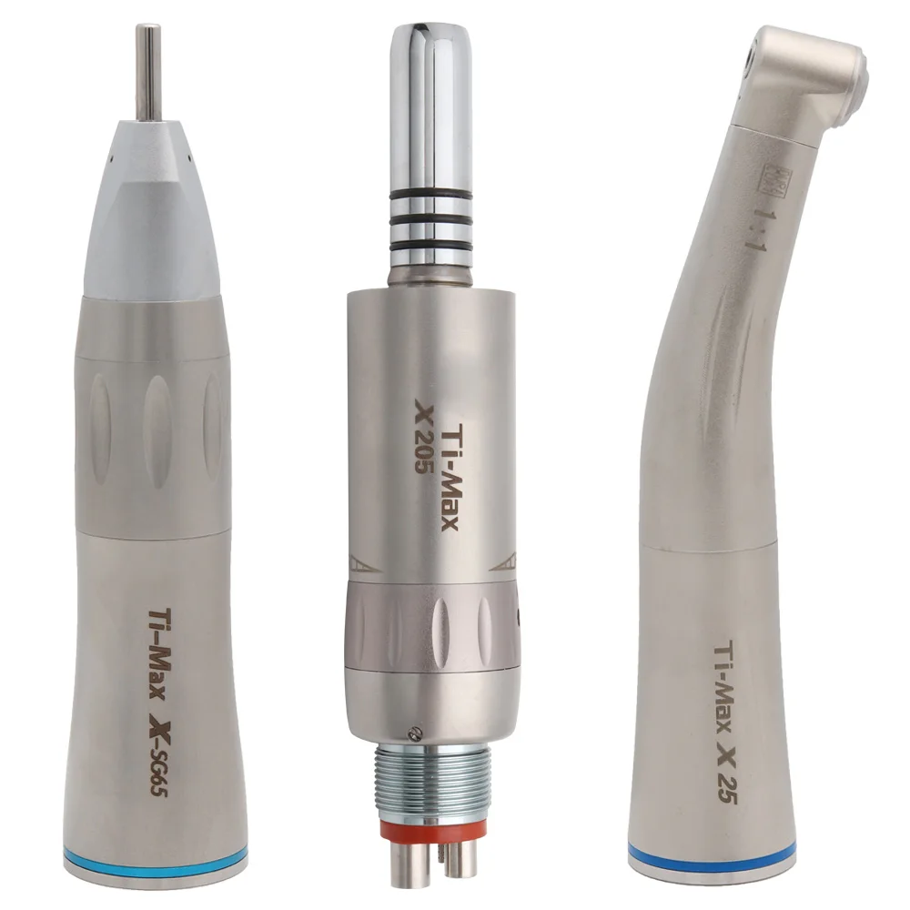 Ti Max стиль стоматологический низкоскоростной наконечник прямой нос с контурным