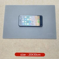20x30cm mobile phone anti slip pad mat for screen protector front or back screen protective hydrogel film pasting tools