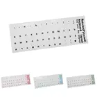 Замена русская три-трехмерные буквы раскладка клавиатуры Стикеры наклейка стильная футболка с изображением персонажей видеоигр пузырь Стикеры для портативных ПК компьютер