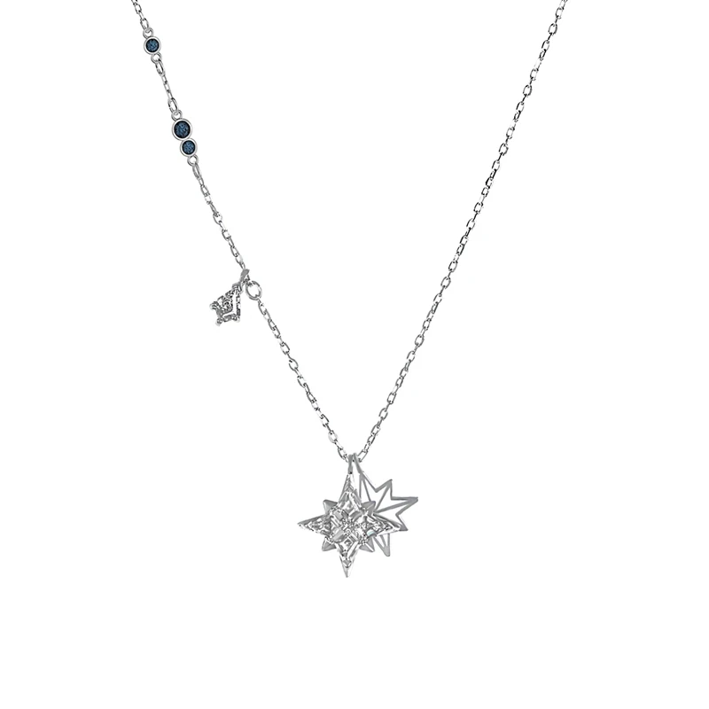 Swarovski знаковые с покрытием кулон в виде лебедя 5204134/5204133/5279421/5272364/5347329/5194826/5215038 - Окраска металла: Silver5511404