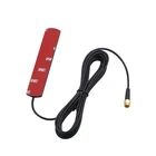 Клеевая антенна, 2 шт.лот, GSMGPRS3G4GWi-Fi, с разъемом SMA, внешняя, полночастотная, с высоким коэффициентом усиления, для связи с автомобилем