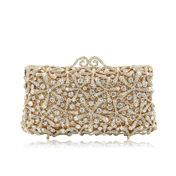 Женский клатч с кристаллами и стразами женская вечерняя сумка для свадьбы