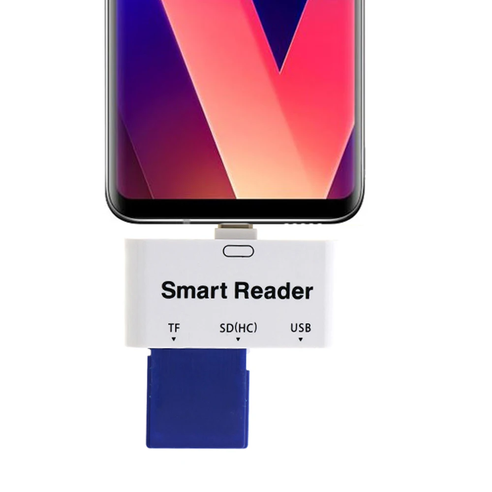 3в1 usb 31 type c sd tf microsd otg кардридер для samsung s8 s9 s10 s20 note 10