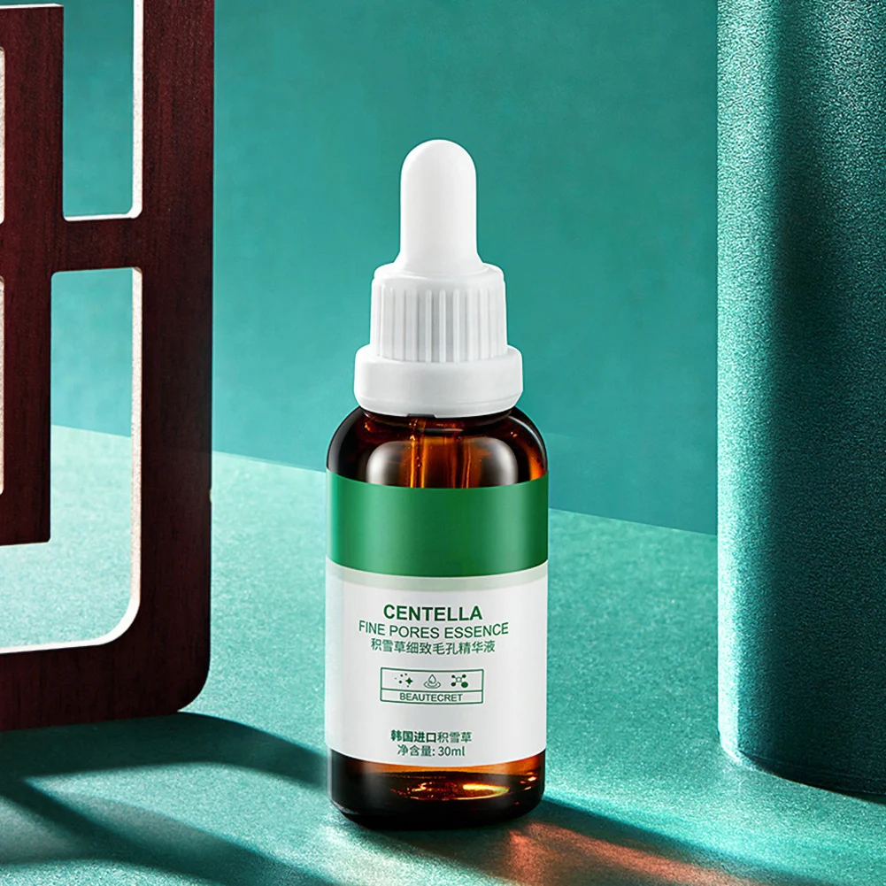 

Centella Asiatica Refining Pore Essence For Skin Care Anti Aging Moisturizing Brightening Tighten Tender Hydrating Face