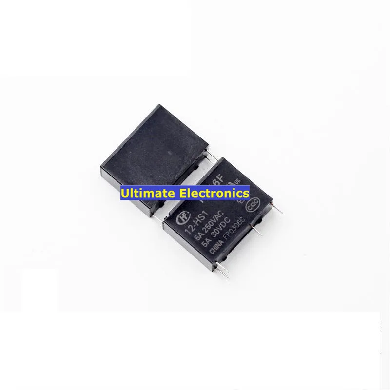 10 шт. HF46F-005-HS1 HF46F-012-HS1 HF46F-024-HS1 5 В 12 24 постоянного тока 5A250VAC может заменить G5NB-1A-E AC5N-S