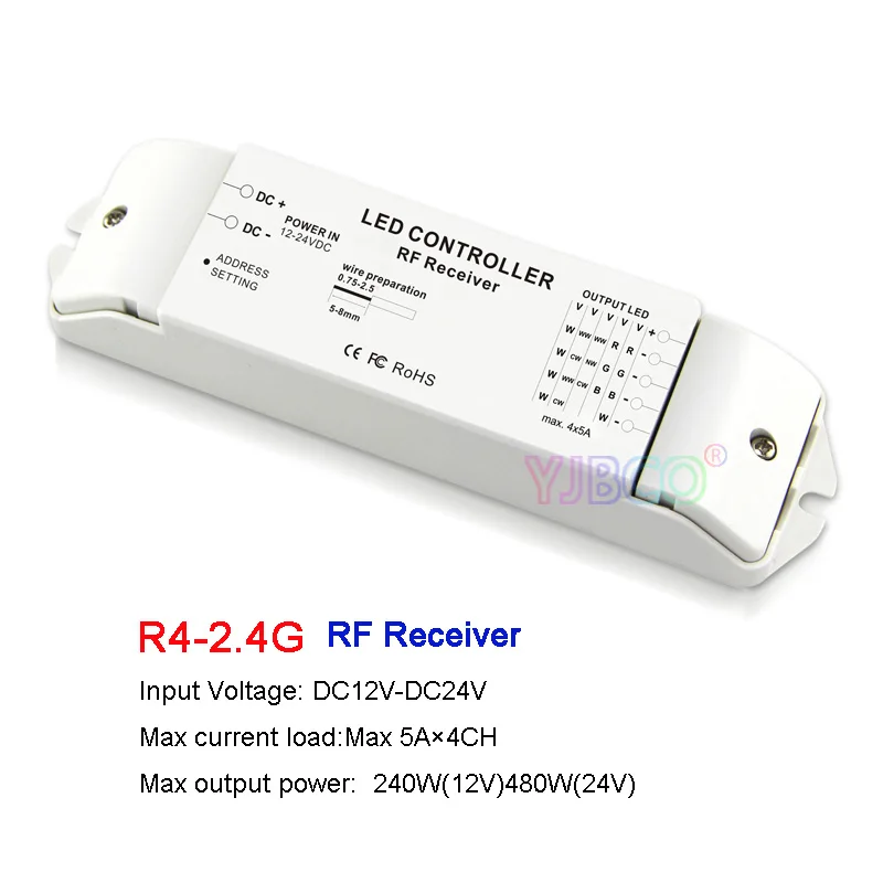 AC85V 265V Bincolor 2 4G DMX512 Dim/CCT/RGB/RGBW Сенсорная панель P5X/P6X/P7X/P8XR4 CC 2.4G/R4 2.4G беспроводной