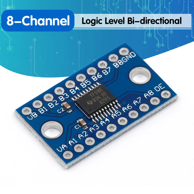 Модуль двунаправленного преобразователя логического уровня TXS0108E TXB0108 8