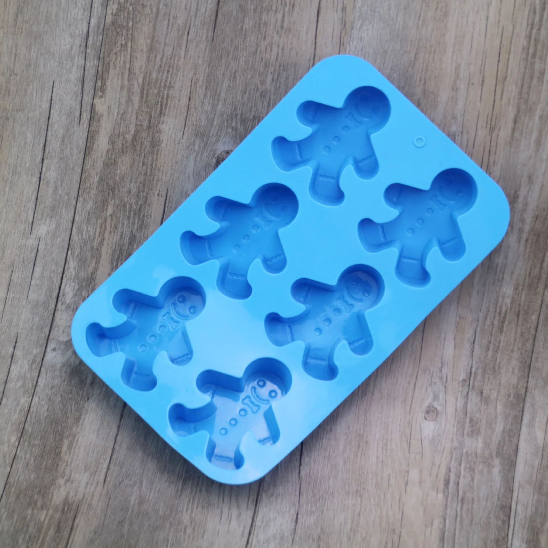 Сделай сам рисунок Имбирный пряник кукла пудинг формы торт снеговик силиконовые