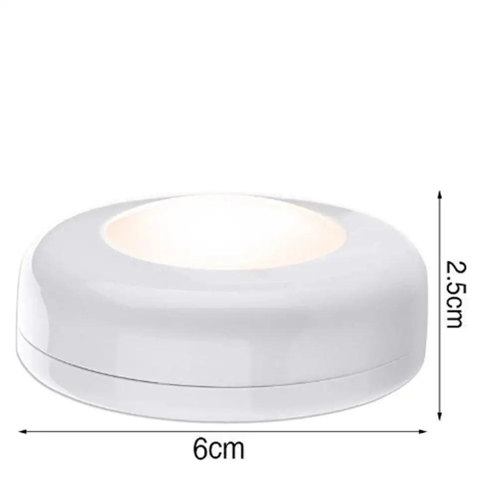 

Led Cabinet Light White Warm Color Remote Control Wireless Dimmable Night Lamps For Closet Kitchen Stair Drop Battery Lights