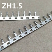 100pcs zh 1 5mm female crimp reed pin connector terminal 1 5 pitch zh1 5