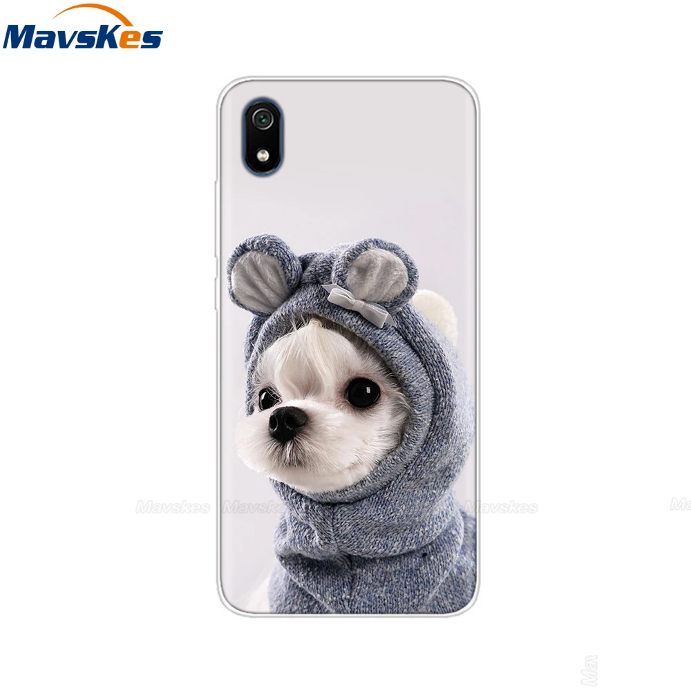 55 Мягкий чехол из ТПУ для Xiaomi Redmi 7A, чехол для Xiaomi Redmi 6A, милый силиконовый чехол для телефона, для Redmi 4A Redmi5A Coque - Цвет: 55