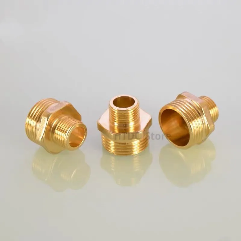 

Латунный трубчатый Пневматический фитинг 1/8 "1/4" 3/8 "1/2" 3/4 "1" BSP Мужской X Мужской сменный шестигранный соединитель для ниппельных труб адаптер ...