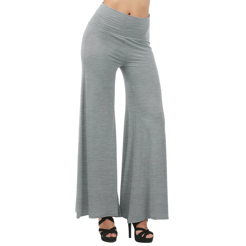 

Брюки Bigsweety женские с широкими штанинами, повседневные свободные штаны с завышенной талией, черные белые серые, осень 2020