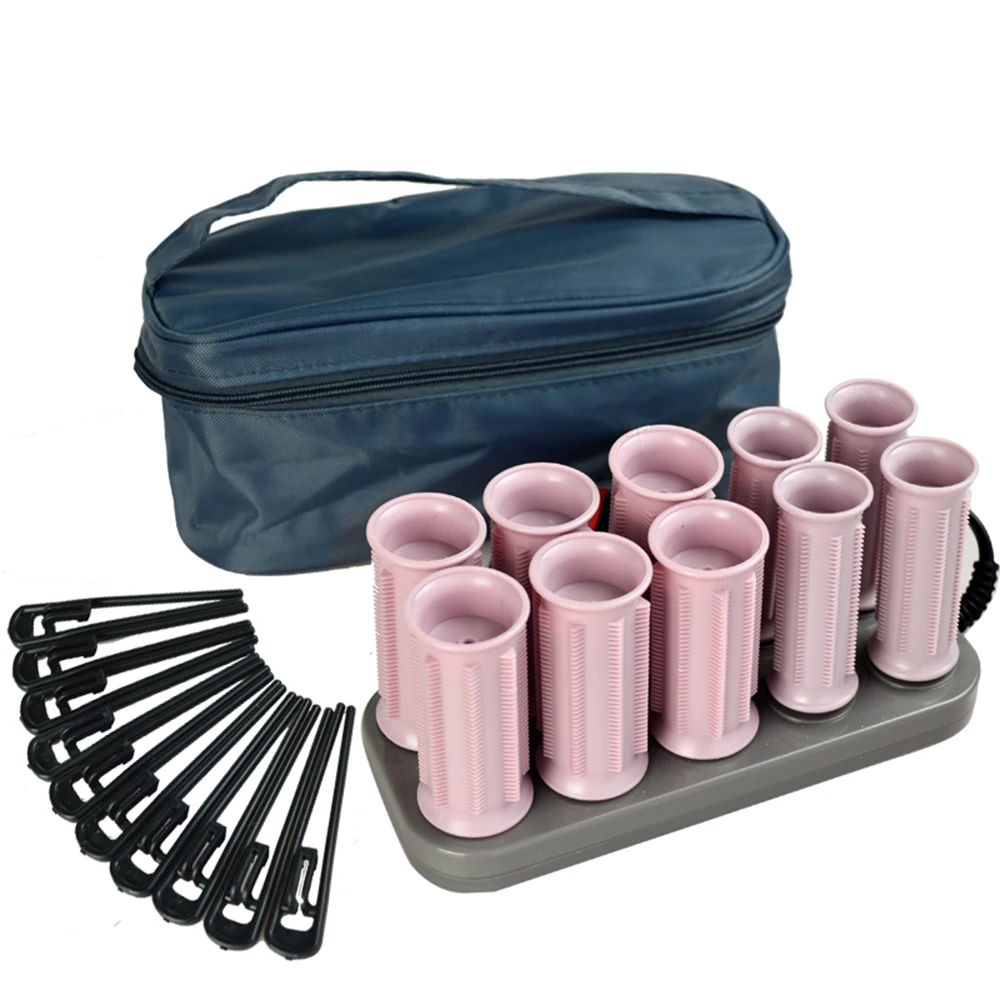 10 шт./компл. щипцы для завивки волос электрические трубки ролик с подогревом