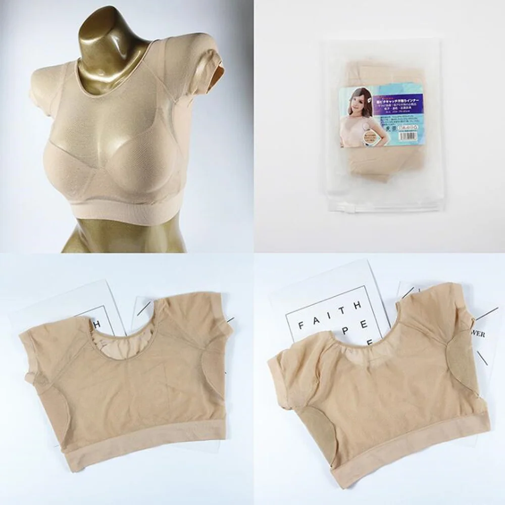 1 шт. многоразовые подмышечные потовые колодки короткий рукав Форма подмышки из