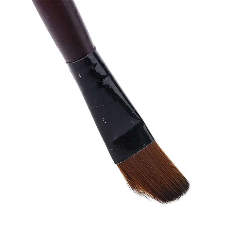 

6pcs/set Brown Tip Nylon Paint Brushes Drawing Painting Brush For Art Artist Supplies C26