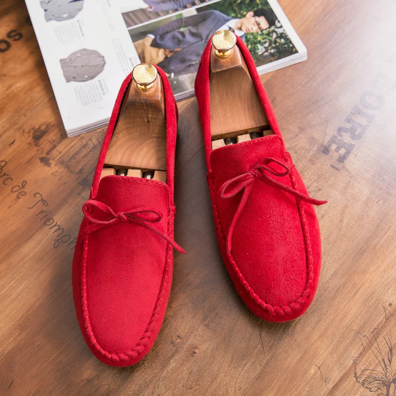 Итальянская мужская обувь Повседневные Роскошные Брендовые мужские лоферы