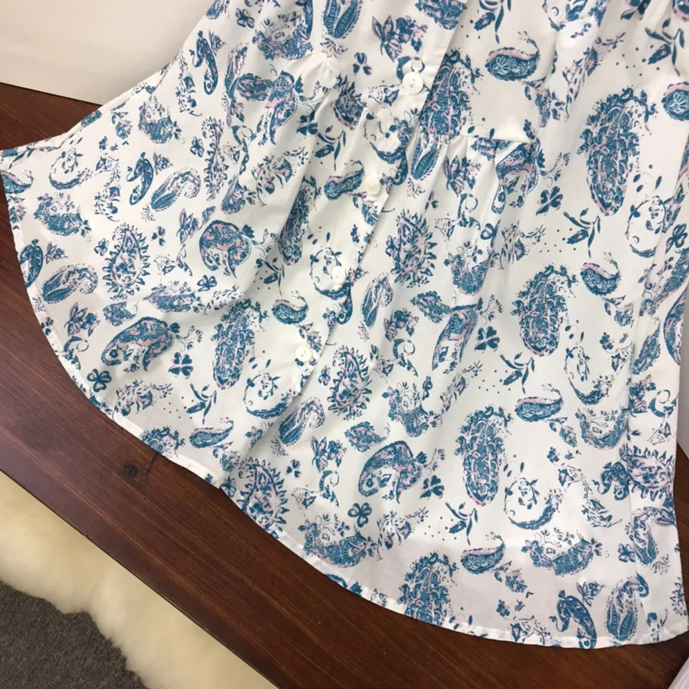 

High-end customized 2021 summer girls new sleeveless printed dress fashion temperament dress