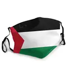 Палестинский флаг одноразовая маска для лица унисекс, противопылевая маска с рисунком, защитная маска, респиратор, Приглушает звук рта